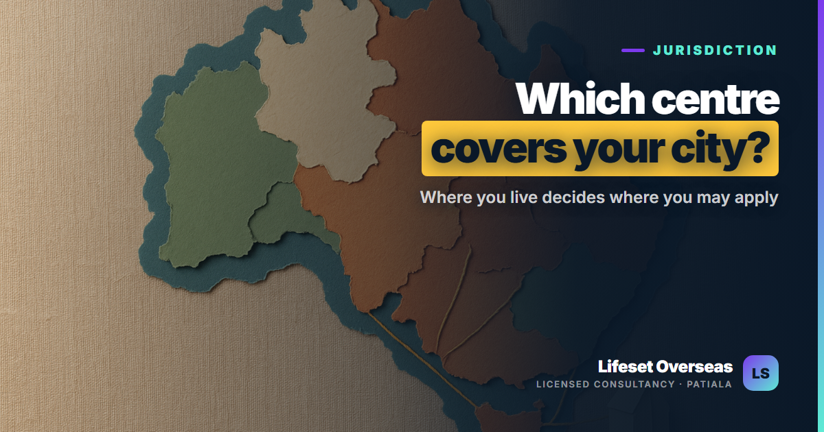 Which VFS or BLS Centre Covers My City? Visa Jurisdiction in India
