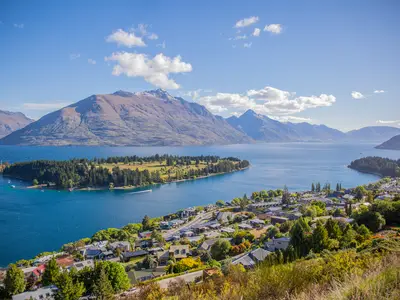 Queenstown on Lake Wakatipu